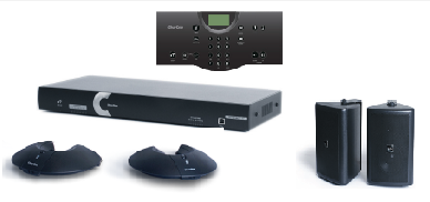 Clear One INTERACT AT Conferencing System - Two Pod / Wired Controller / Wall Mount Speaker System