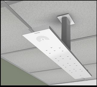 Ceiling Mounting Kit with 12" spanner for Clear One Beamforming Microphone Array